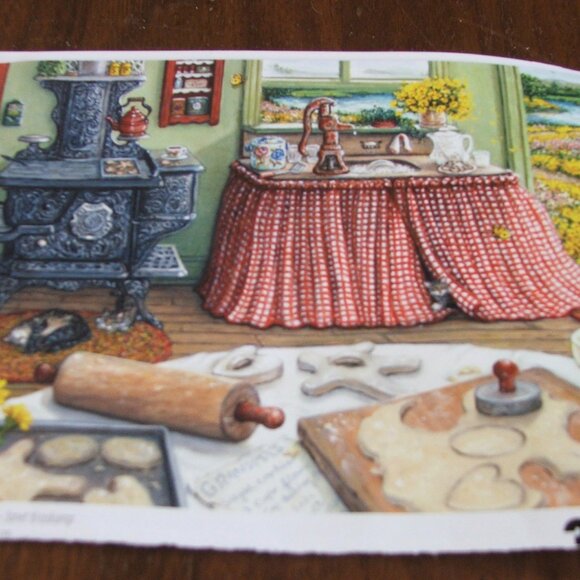 2 Deluxe Jigsaw Puzzles EZ Grip 600 Piece Fawn Puzzle Missing (P125) - Picture 3 of 5